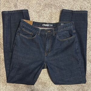 Chaps Blue Straight Jeans Classic Fit